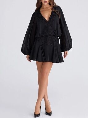 seraphina smoke corset dress 'Seraphina' Smoke Corset Dress